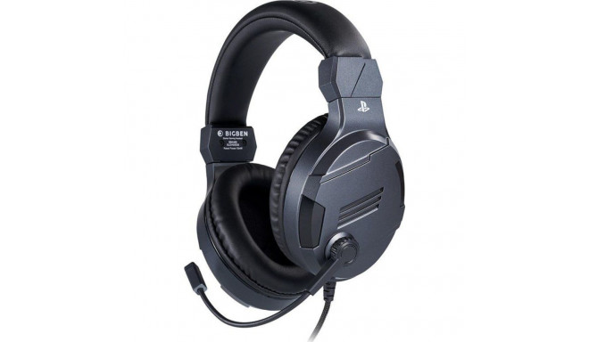 BigBen Headphones Black (PS4OFHEADSETV3TITAN)