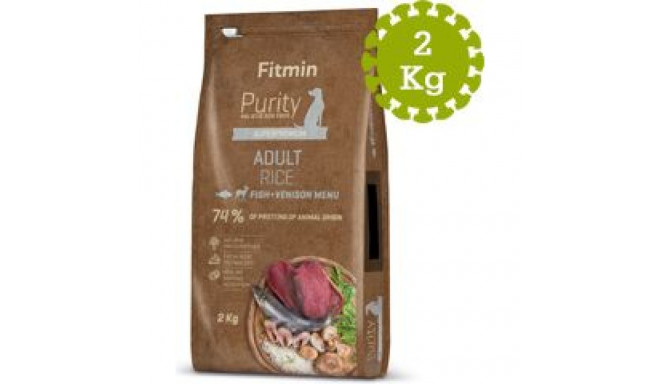 Fitmin PURITY ADULT FISH & VENISON 2kg