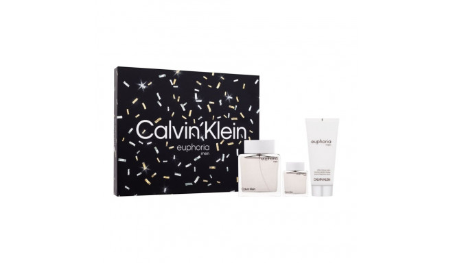 Calvin Klein Euphoria Eau de Toilette 100ml Edt 100 ml Edt 15 ml Aftershave Balm 100 ml Perfumes fragrances Photopoint.lv