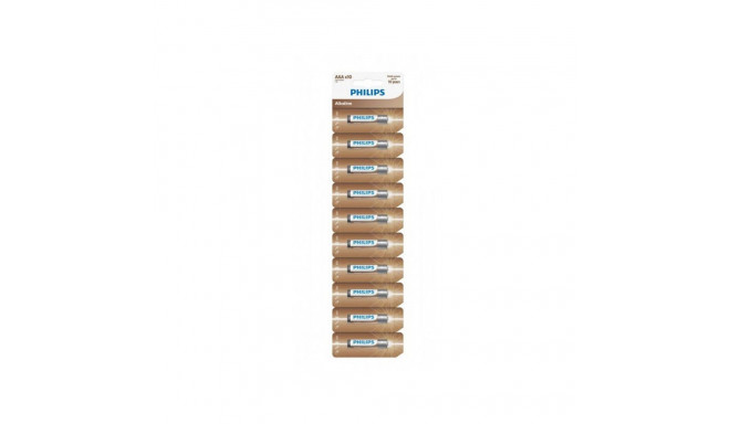 Battery PHILIPS AAA LR03 10pcs blister Entry Alkaline