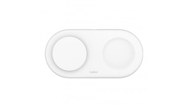 Belkin BOOST CHARGE PRO 2in1 Qi2 15w Magnetic Charging Pad | WIZ021VFWH