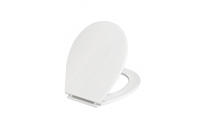 Toilet Seat EDM 01511 White PVC