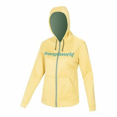 Women's Sports Jacket Trangoworld Liena With hood Yellow - M