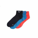 Socks Mizuno 3 pairs Blue Black Red 11 - L