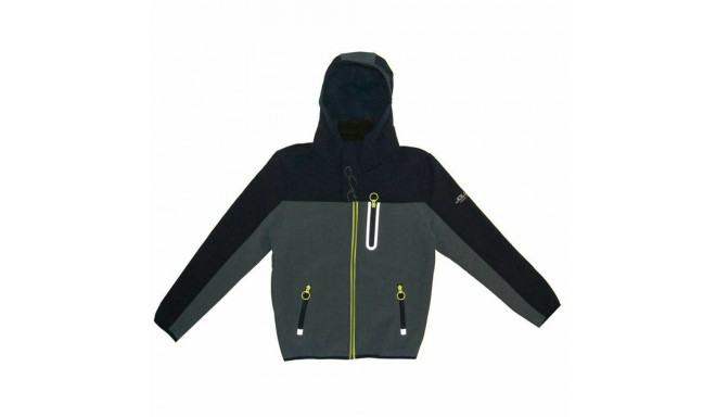 Anorak Joluvi Snaps Children's Black Dark blue - 10 Years