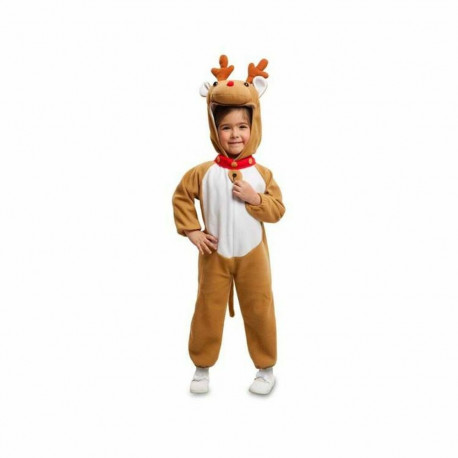 Costume for Children Reindeer 2 Pieces Brown - 10-12 Years