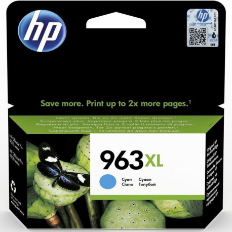 HP 963XL suure mahuga tsaansinine originaaltindikassett