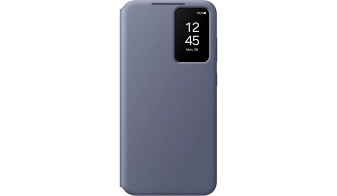 Kaardivahega mobiiliümbris Samsung Galaxy S24 Plus Wallet Smart View Violet