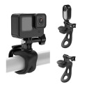 Multifunctional ring mount TELESIN for action cameras (black)