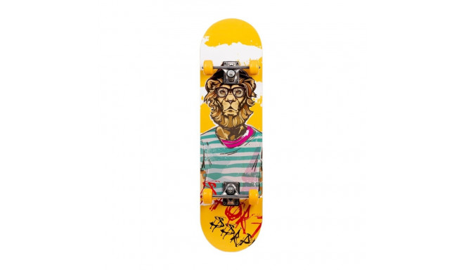 31X8INCH SKATEBOARD LION