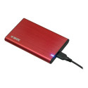 IBOX HD-05 Enclosure for HDD 2.5inch USB 3.1 Gen.1 red