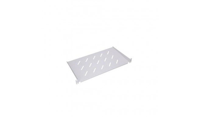 Extralink Shelf 1U 350mm Gray 19", for wall cabinets
