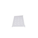Extralink Shelf 1U 350mm Gray 19", for wall cabinets