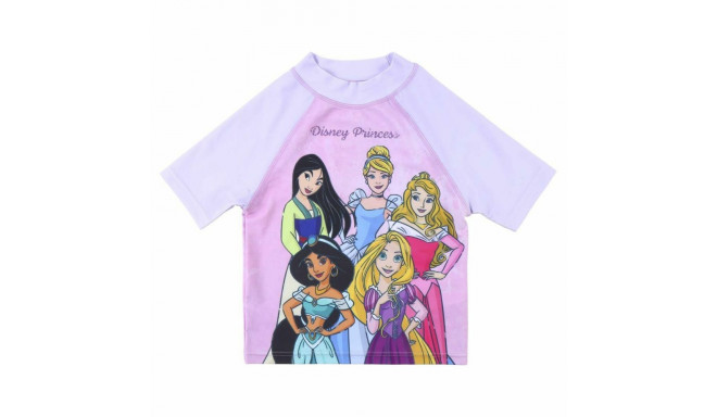 Bathing T-shirt Disney Princess Pink Light Pink - 2 Years