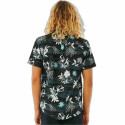 Рубашка Rip Curl Swc Botanica S/S Мужской С коротким рукавом Чёрный - XL