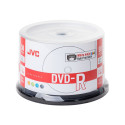 JVC DVD-R 4.7G/16X INKJET WHITE PRINTABLE CAKE*50 70771BJCK0019