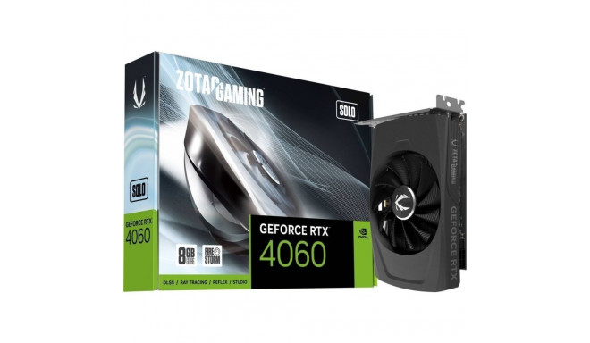 Zotac Gaming GeForce RTX 4060 Solo 8GB GDDR6 graafikakaart (ZT-D40600G-10L)