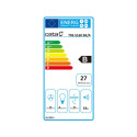 CATA | TFB-5160 BK | Telescopic | Energy efficiency class C | Width 59.5 cm | 300 m³/h | Mechanical 