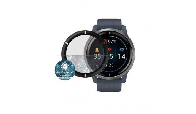 PanzerGlass Ekrāna aizsargs priekš Garmin Venu 2/Vivoactive 4, Black