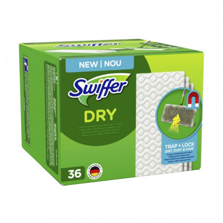 Floor cleaning cloths for mop SWIFFER dry 36 pcs in a pack