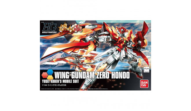 Bandai [033] HGBF Wing Gundam Zero Honoo Children Collectible figure
