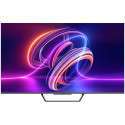 55", UHD, Google TV, Black, QLED 60Hz, DV, 300nits, DA, AV1, 2x10W, Energy F, BT5.1, WiFi5G, 3 HDMI 