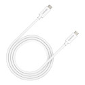 CANYON cable UC-44 USB-C to USB-C 240W 40Gbps 4k 1m White