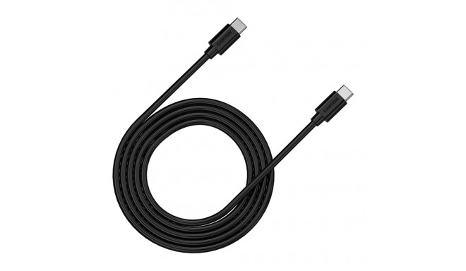 CANYON cable C-12 USB-C to USB-C 100W 2m Black