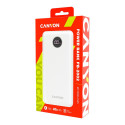 CANYON power bank PB-2002 LED 20000 mAh PD 20W QC 3.0 White