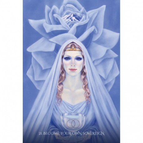 Blue Angel Through The Eyes Of The Soul Oracle Cards