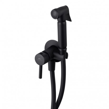 Concealed bidet mixer RUBINETA ULTRA, black