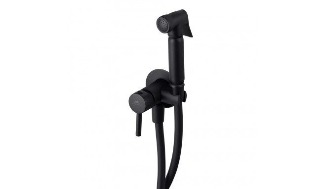 Concealed bidet mixer RUBINETA ULTRA, black