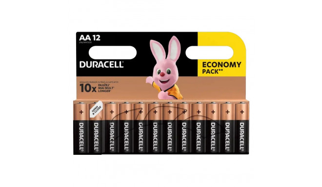 Duracell Basic AA / R6 1500mAh Battery 12 pcs.