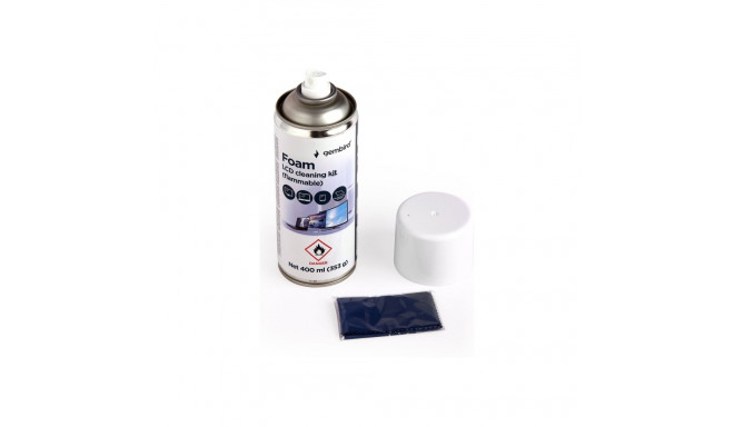 Gembird Foam LCD Cleaning Kit | CK-LCD-08 | Foam Cleaner for LCD / TFT screens | 400 ml