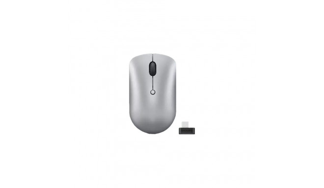 Lenovo | Compact Mouse | 540 | Wireless | Red optical sensor | 2.4 GHz via USB-C | Cloud Grey | 1 ye