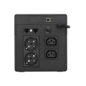 Power Walker UPS Line-Interactive 1000VA 2xSchuko 2xIEC RJ11/RJ45 USB (VI 1000 LCD)