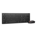 LENOVO Essential Wireless Combo Keyboard & Mouse Gen2 Black Nordic