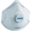 Face mask silv-Air classic 2110 FFP1, preformed mask with valve, white, 1 pcs unpacked (15pcs)