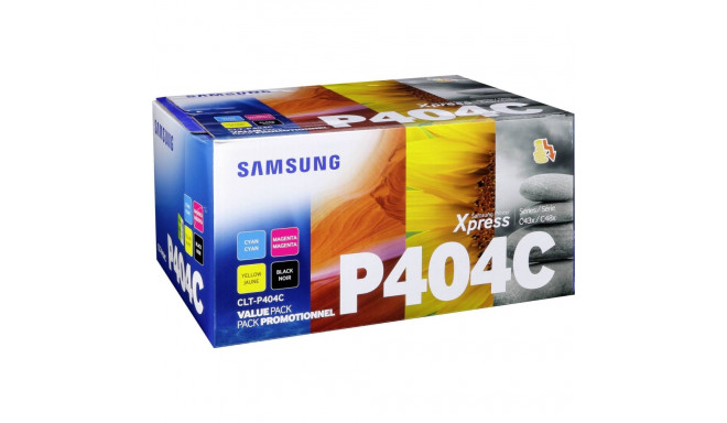 HP Samsung CLT-P404C Rainbow Kit - lasertoonerikassettide komplekt, 4 värvi