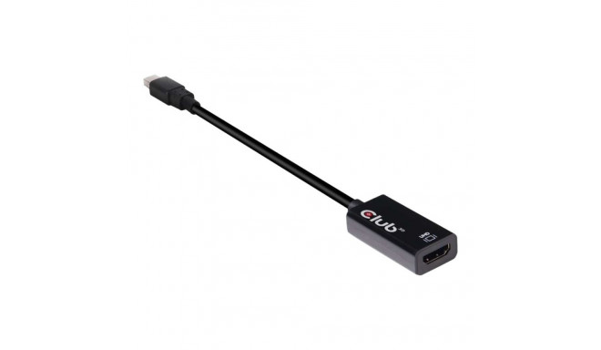 Club3D adapter Mini DisplayPort 1.4 - HDMI 2.0a HDR Active