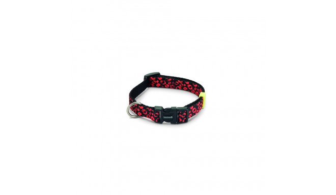 DOG COLLAR BEEZTEES 26-40X15CM BLACK