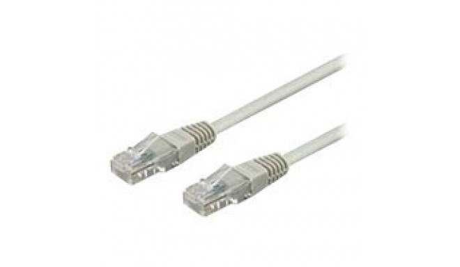 Goobay 68444 CAT 6 patch cable, U/UTP, grey, 10 m | Goobay