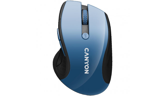 CANYON mouse MW-01 BlueLED Wireless Blue Grey