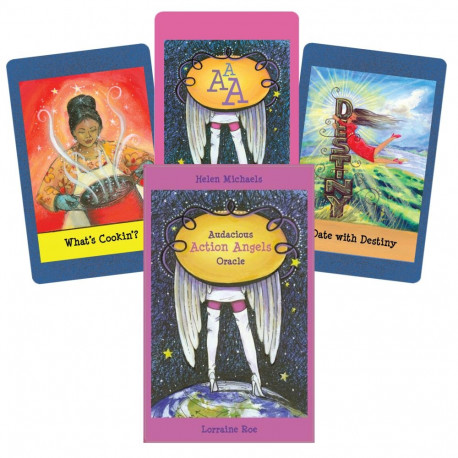 Schiffer Publishing Audacious Action Angels Oracle Cards