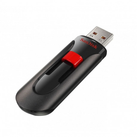 Sandisk mälupulk Cruzer Glide 64GB USB 2.0, must