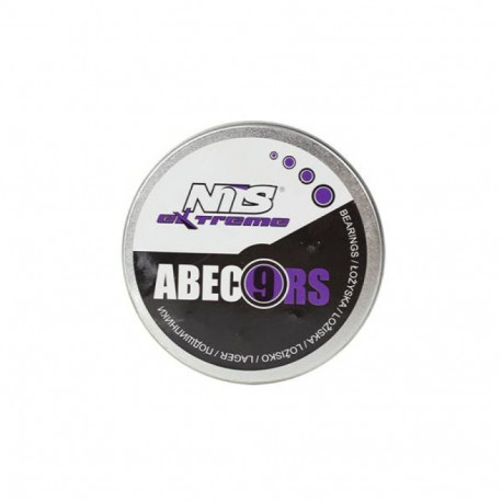 Nils Extreme Bearings 8 pcs ABEC-9 RS