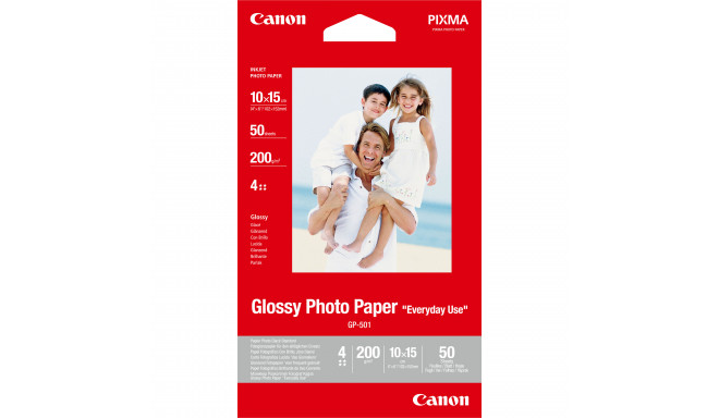 Photo paper GP501 10x15 50 PCS. 0775B081