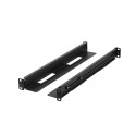 RACK MOUNT RAIL KIT 19" LANBERG SLIDING 397-680MM BLACK
