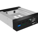 ICYBOX IB-129SSK-B IcyBox Mobile Rack for 3.5/2.5 SATA/SAS HDD, Black