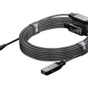CLUB 3D USB TYPE A GEN 1 ACTIVE REPEATER CABLE 15METER / 49.2FT SUPPORTS UP TO 5Gbps